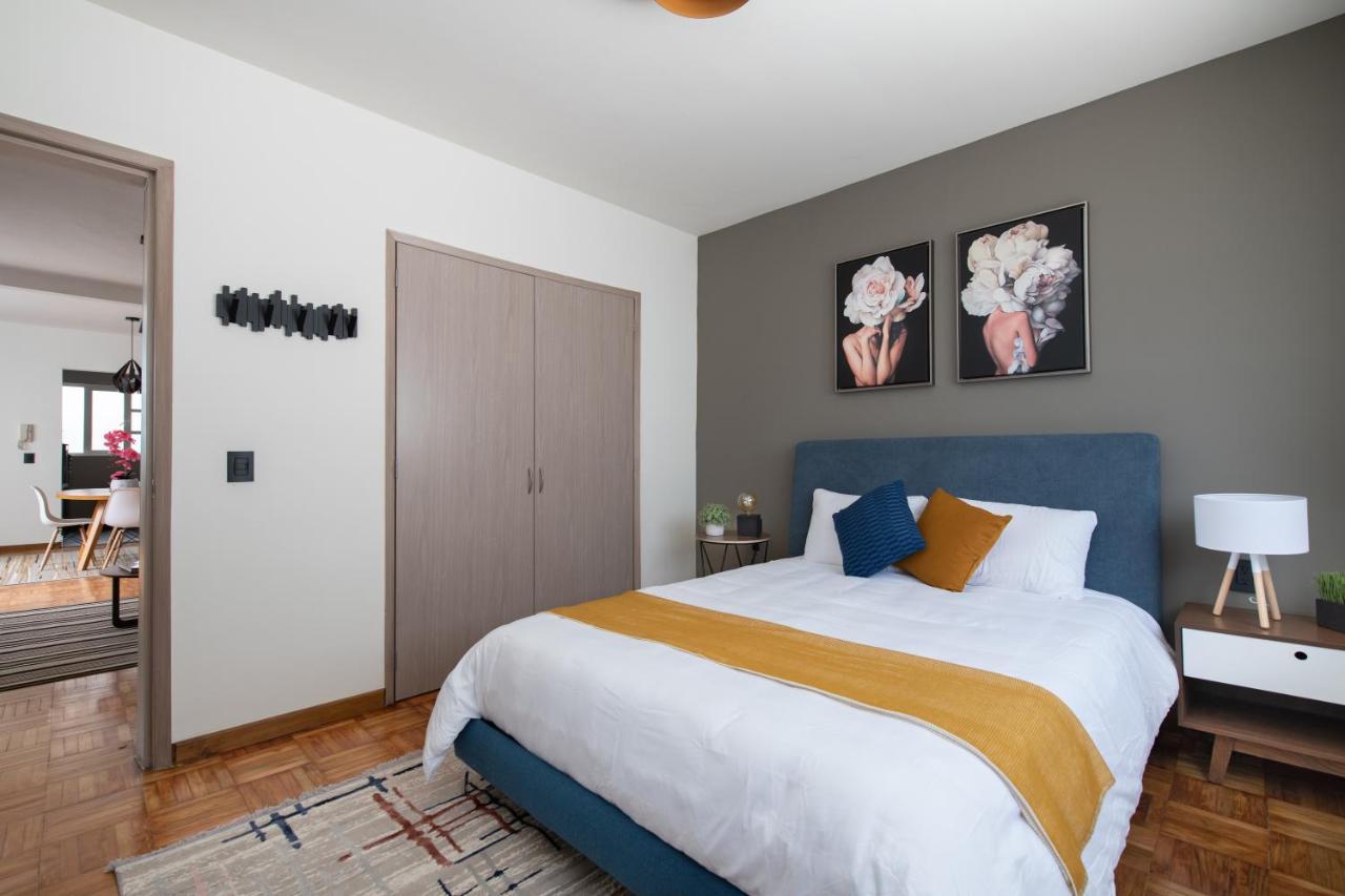 D.4 Acogedor Departamento En La Iconica Roma Norte Ciudad de México Exteriér fotografie