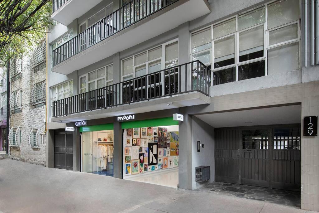 D.4 Acogedor Departamento En La Iconica Roma Norte Ciudad de México Exteriér fotografie