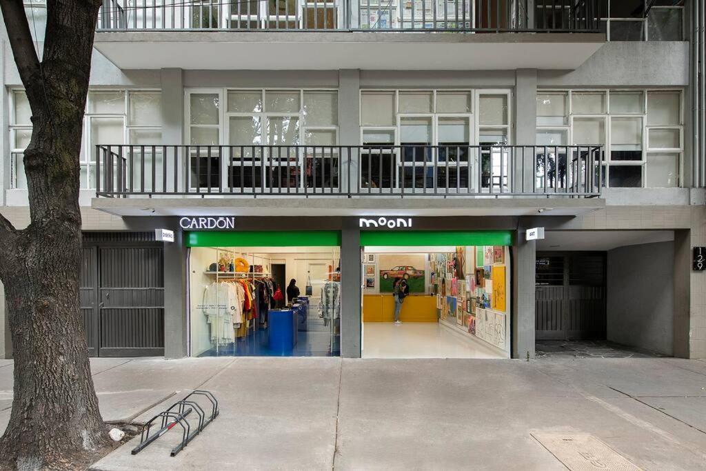 D.4 Acogedor Departamento En La Iconica Roma Norte Ciudad de México Exteriér fotografie